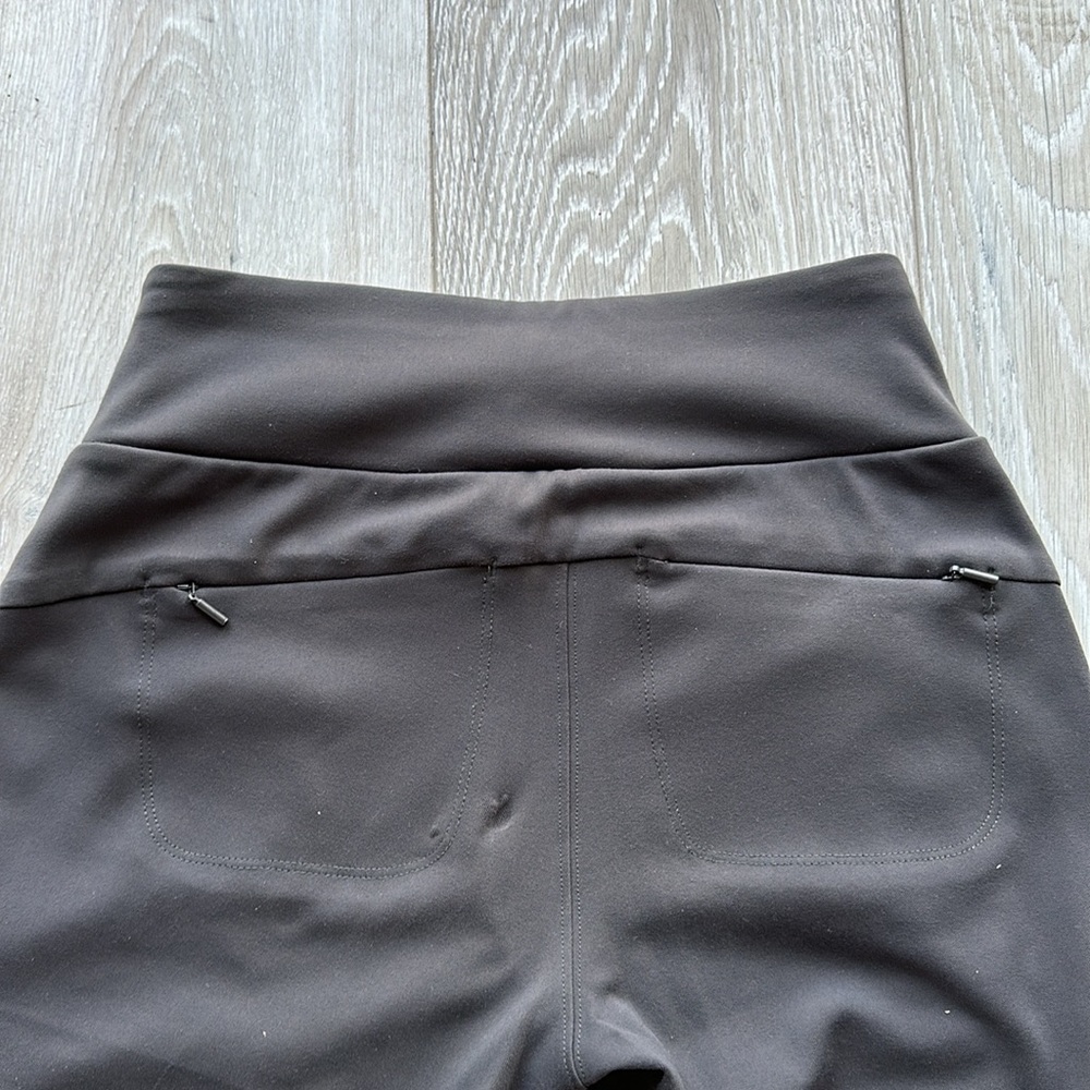 Athleta cargo tights; size 2P; olive green - Picture 5 of 6